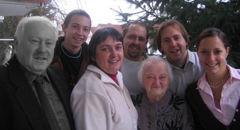 Familie Kopjar im Dezember 2005